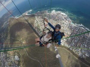 Thermikfliegen über dem Signal Hill